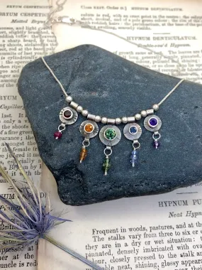 Rainbow Moon Necklace