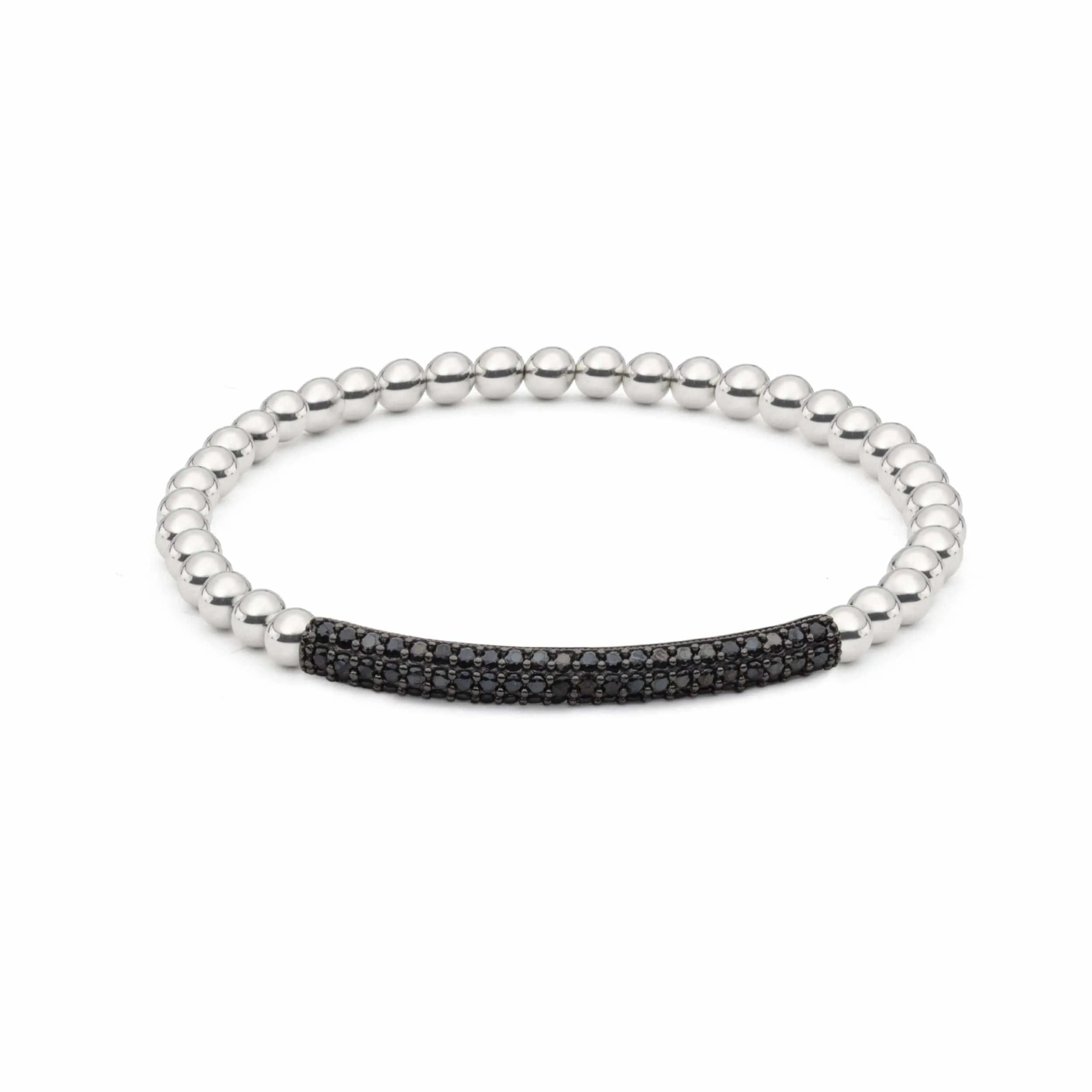 Raise the Bar | Black Charm Bracelet