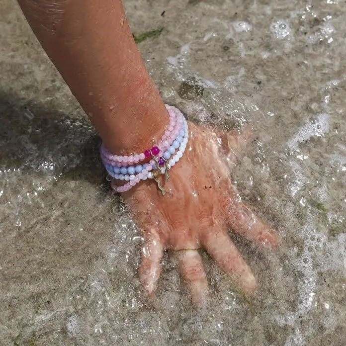 Rayminder UV Awareness Bracelet in Moonstone