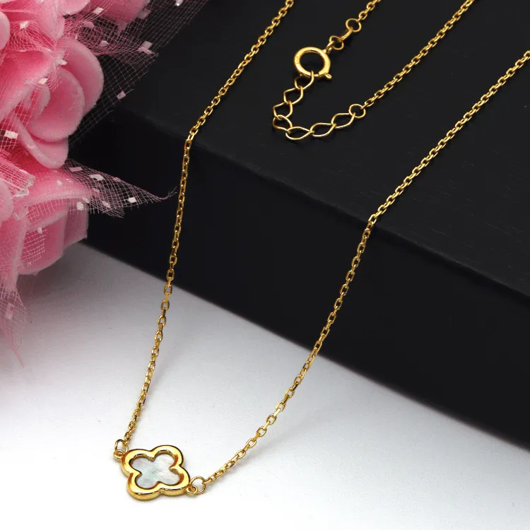 Real Gold VC Adjustable Size Necklace 0693-XIV N1335