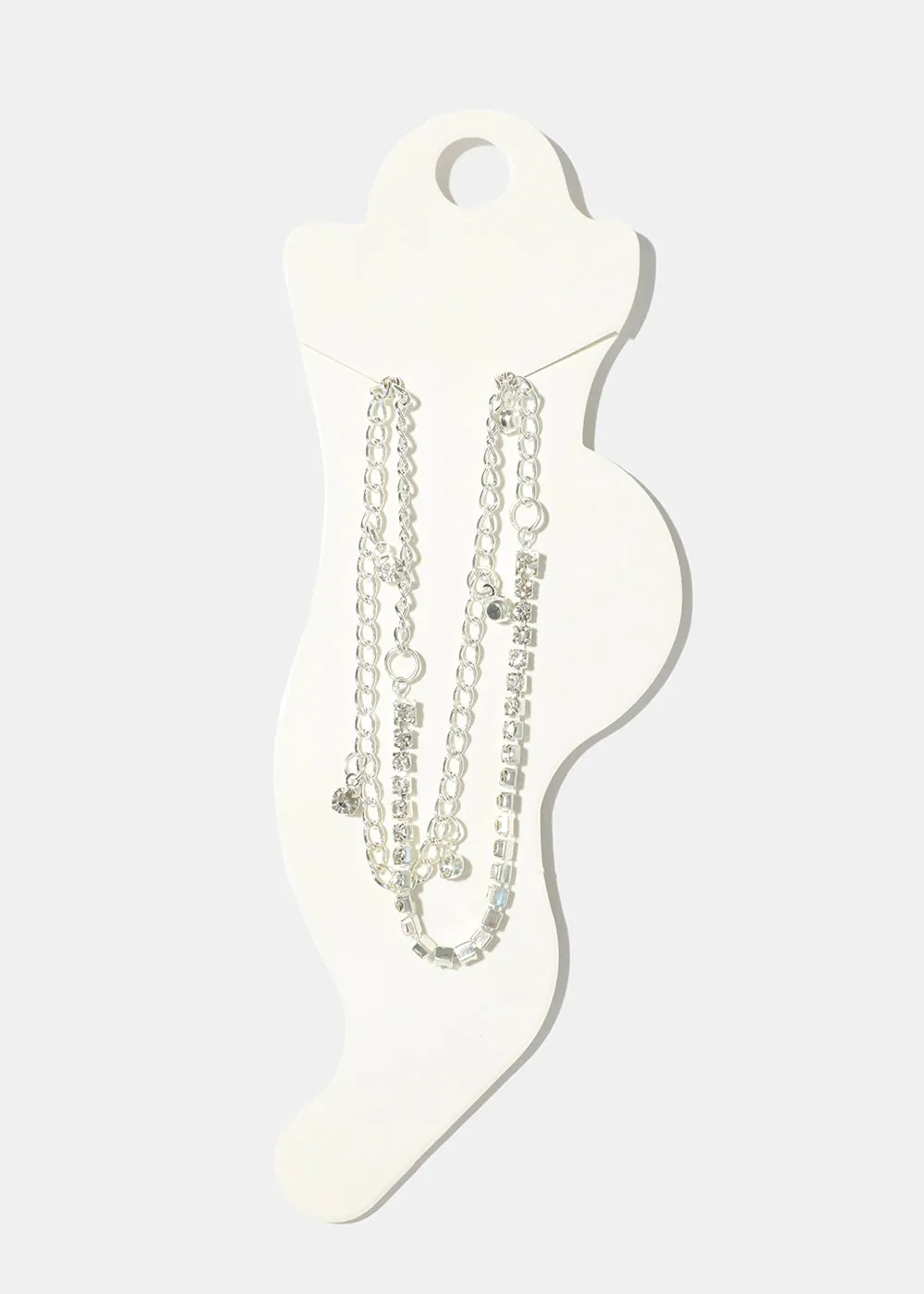 Rhinestone Anklet