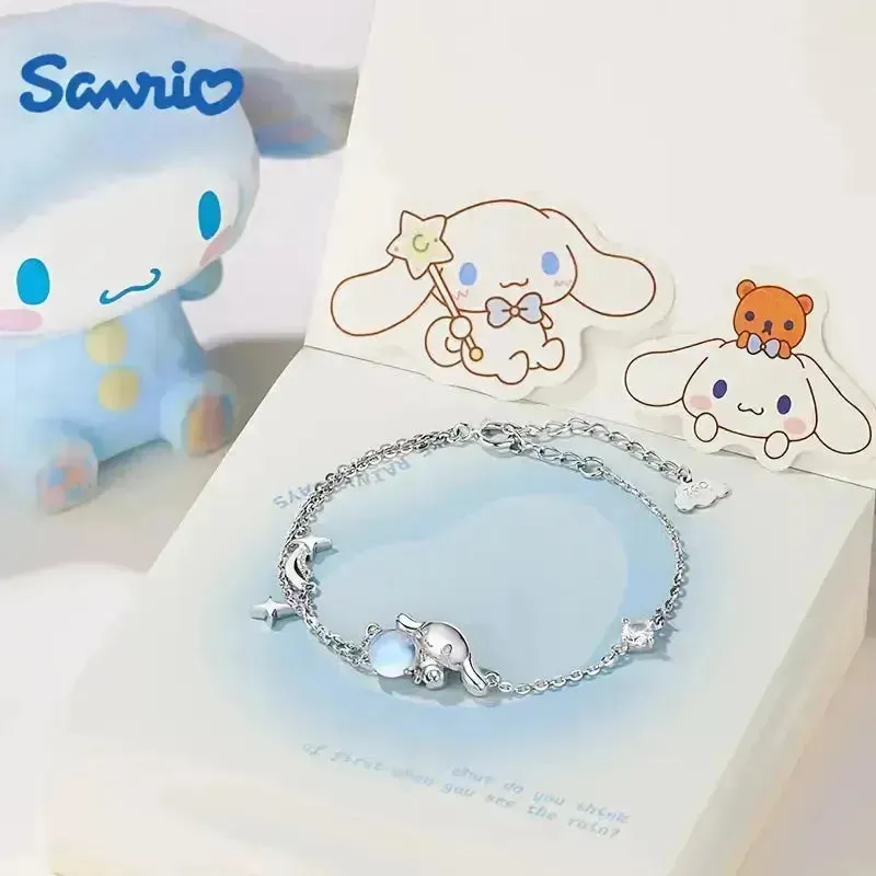 Sanrio Cinnamoroll Moonstone Bracelet