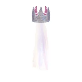 Sequins Crown with Veil