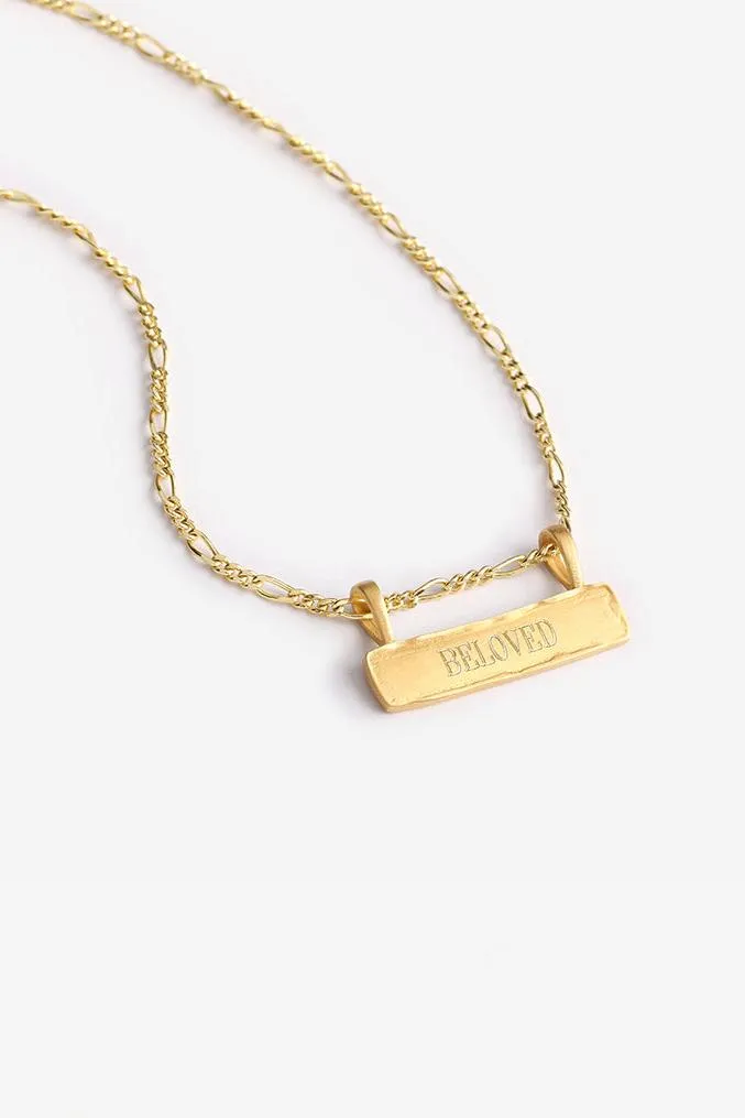 Signature Bar Necklace - Gold