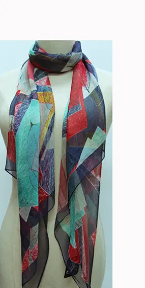 Silk Scarf Mosaic