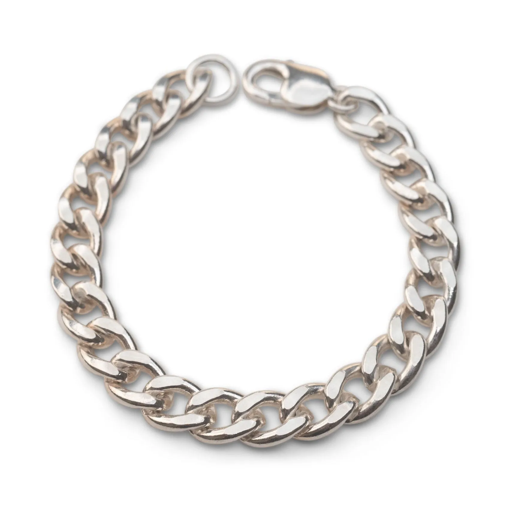 Silver Curb XL Bracelet