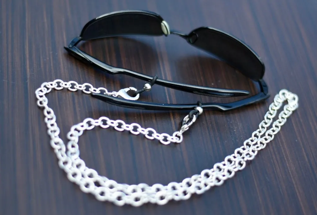 Silver Eyeglass/Mask Chain