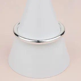 Silver Solid Bangle