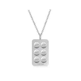 SIX PILL TABLET NECKLACE