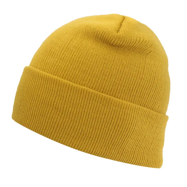 Solid Knitted Hat Winter Hats For Men Skullies Beanies Men Women Cap Autumn Beanie Hat Gorro Warm Skull Bonnet Men's Winter Cap