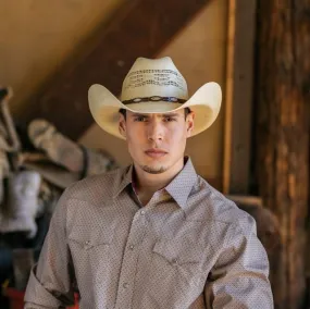 Stampede Western Vented Hat - The Highland in Beige