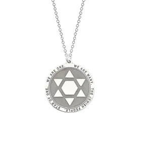 Star of One Medallion Necklace