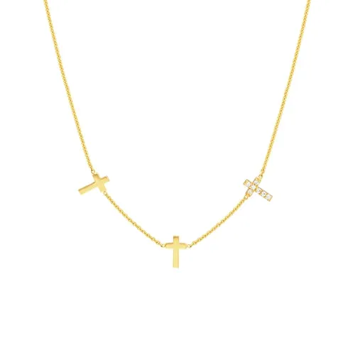 Station Cross Necklace