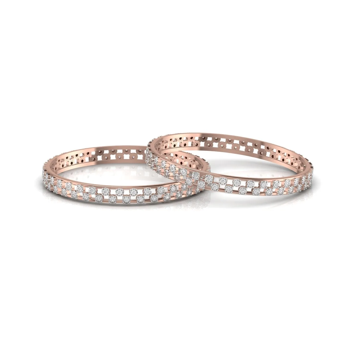 Striking 925 Sterling Silver Bangle