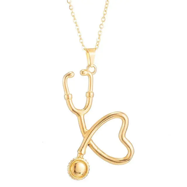 Stylish Fashion Stethoscope Pendant Necklaces