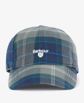 Tartan Sports Cap - Kielder Blue