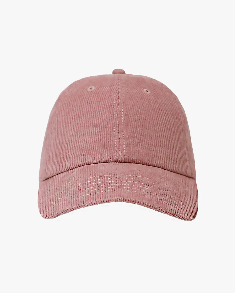 The Hat Depot - Corduroy Cotton Baseball Cap