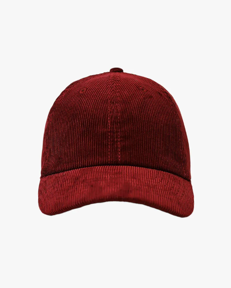 The Hat Depot - Corduroy Cotton Baseball Cap