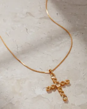 The Isabella Cross Necklace