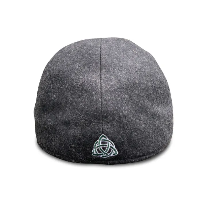 The Trinity Boston Scally Cap - Black & Smoke