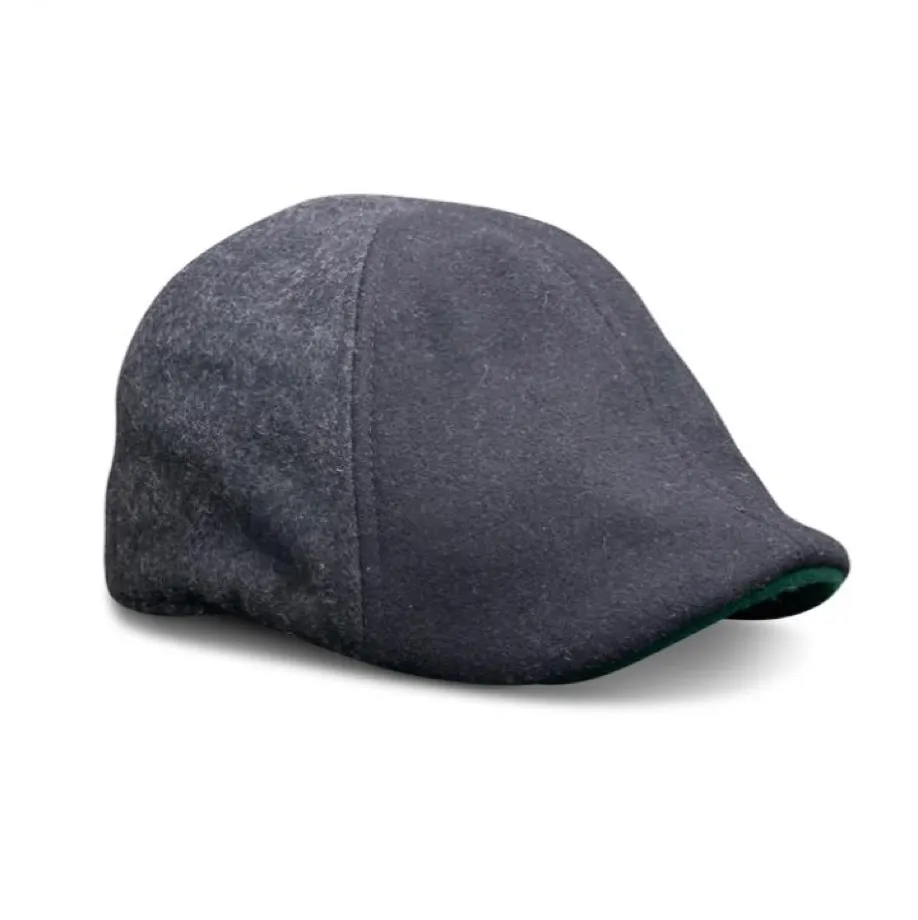 The Trinity Boston Scally Cap - Black & Smoke