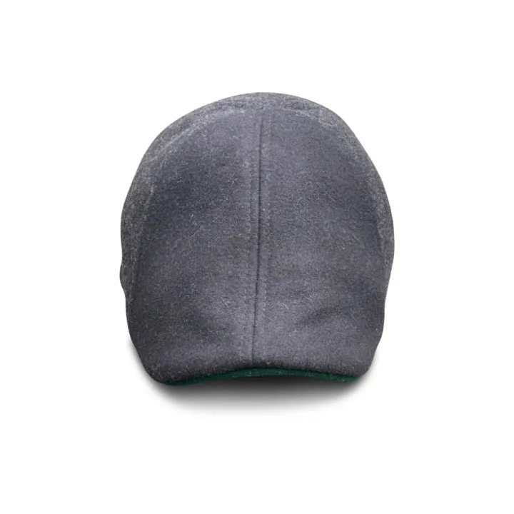 The Trinity Boston Scally Cap - Black & Smoke