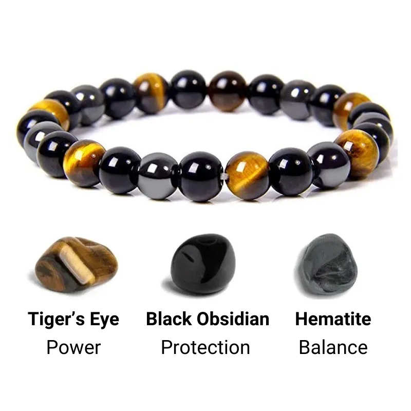 Triple Protection Bracelet For Men