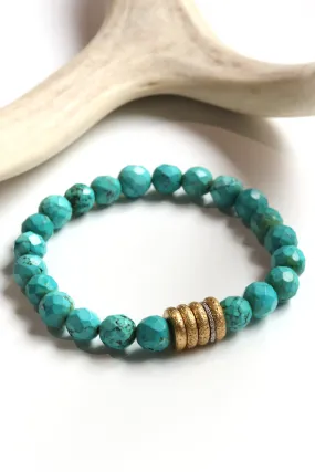 Turquoise Sigma Bracelet