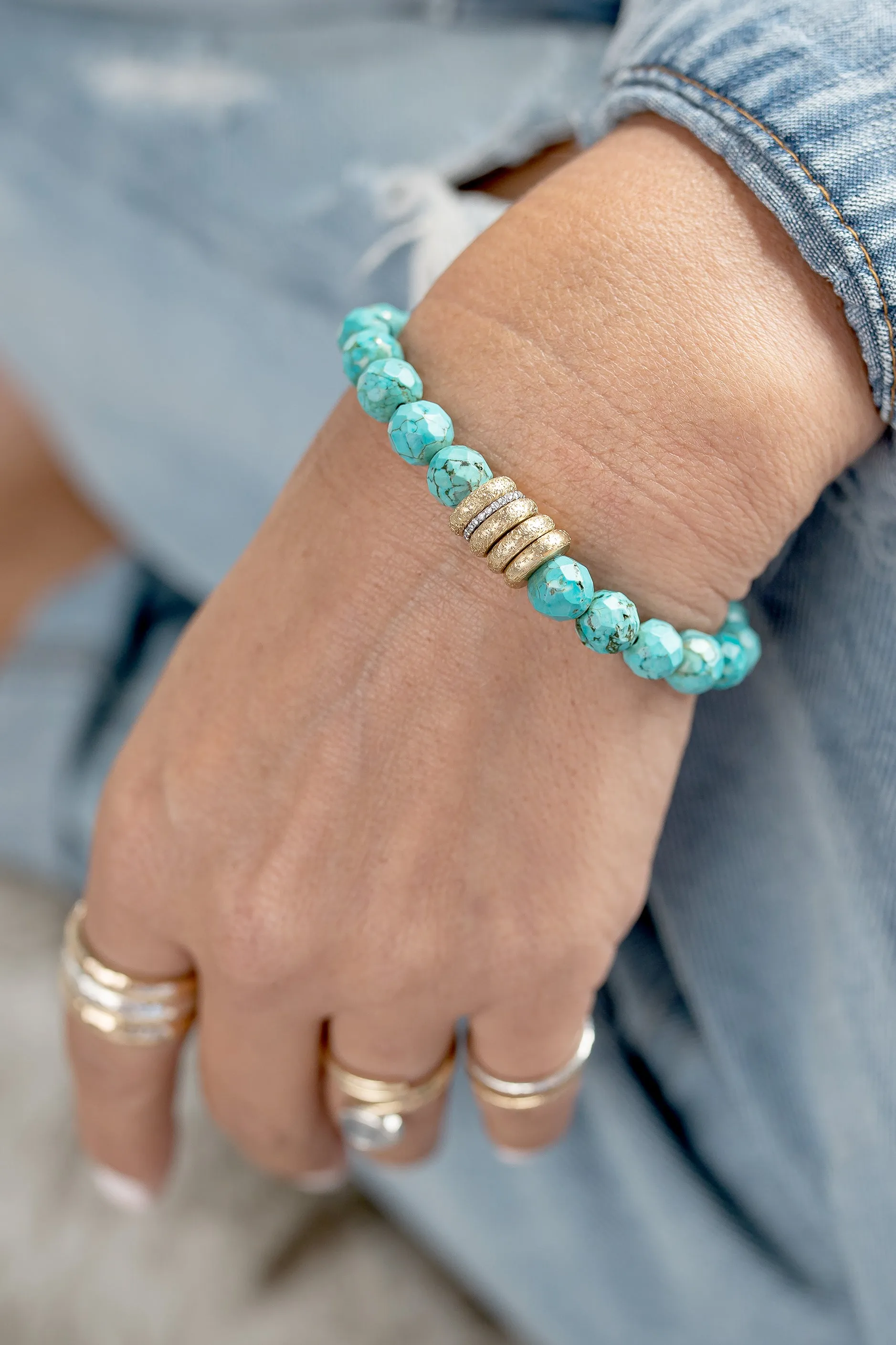 Turquoise Sigma Bracelet