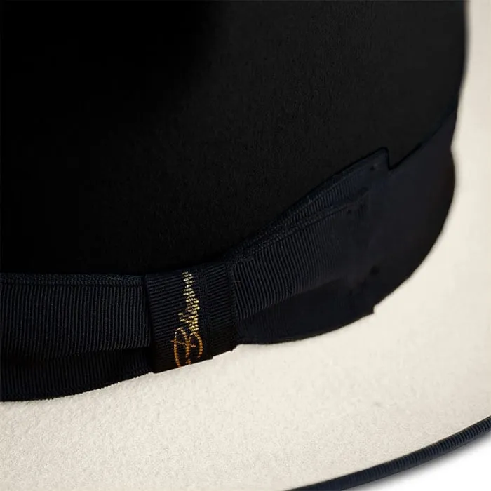 Urban Two Tone Fedora-Black Yellow