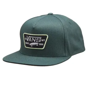 Vans Full Patch Snapback Hat Deep Forest