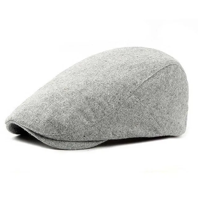 West Louis™ Winter British Style Wool Beret