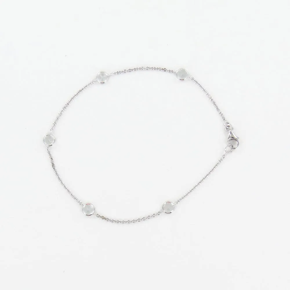 WHITE TOPAZ BRACELET