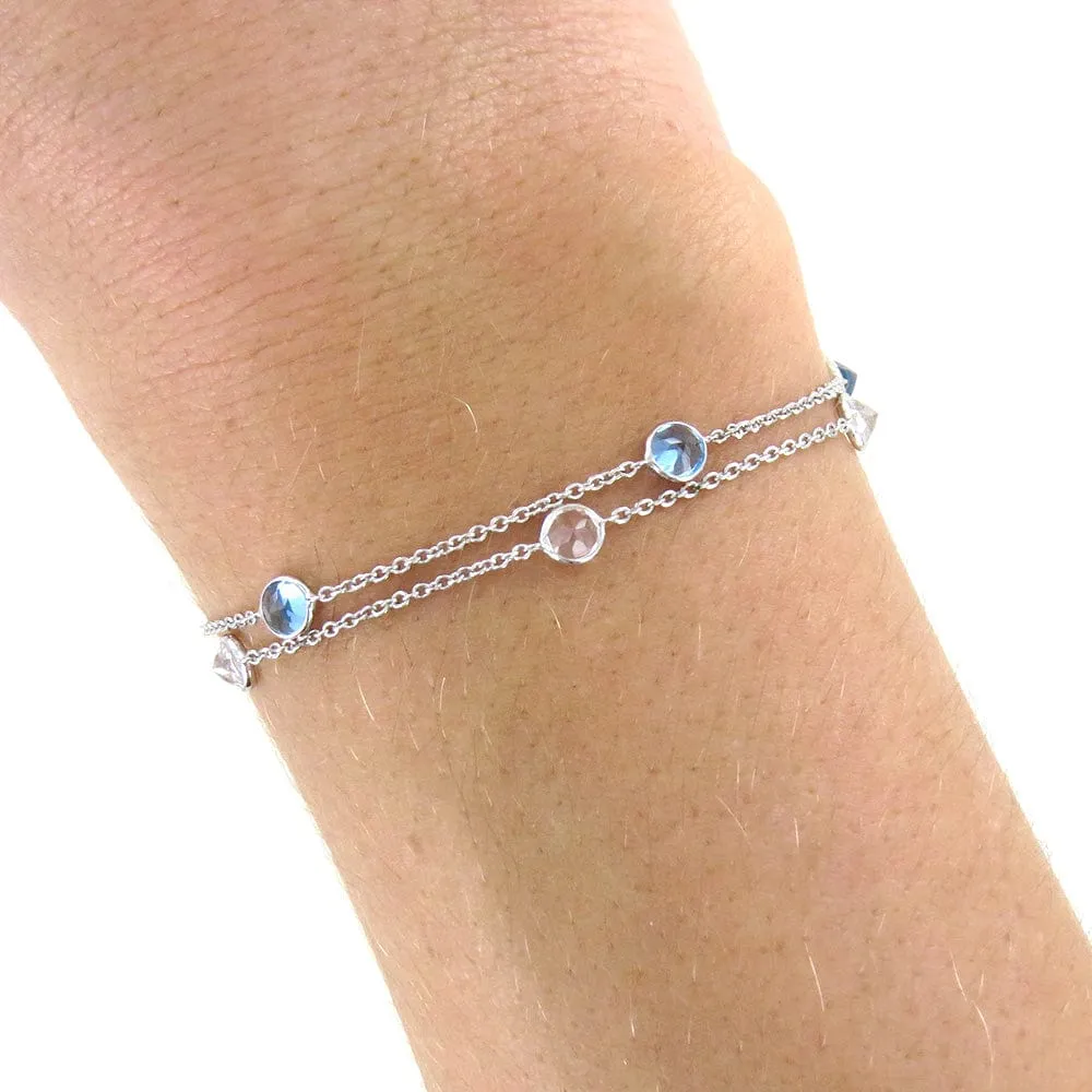 WHITE TOPAZ BRACELET