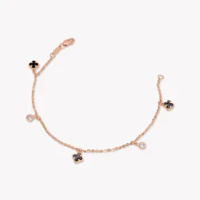 Zane Clover Charm Bracelet