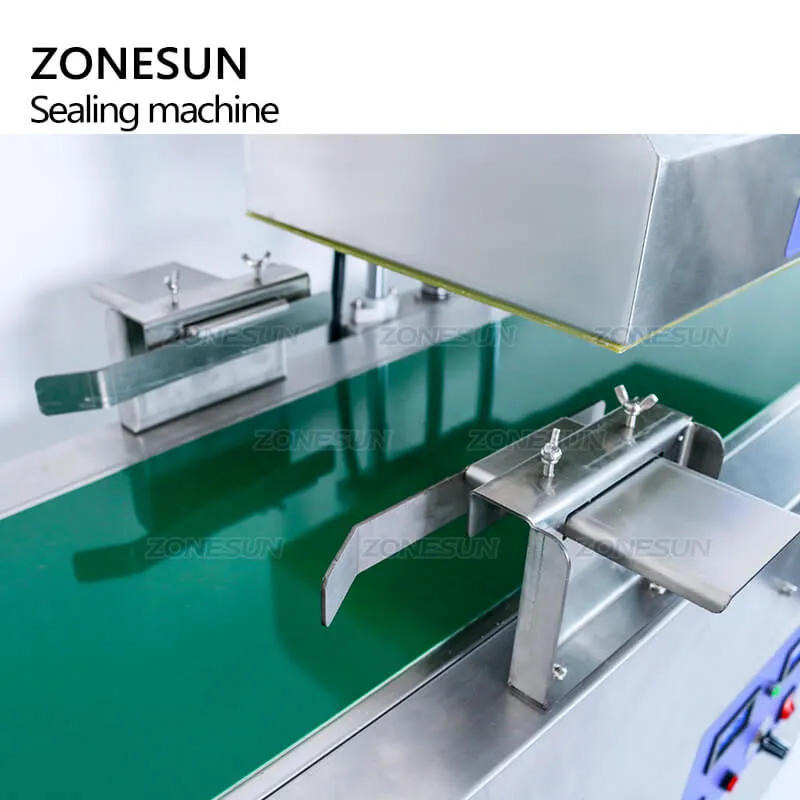 ZS-FK1800 Desktop Continous Induction Aluminium Foil Sealing Machine For Plastic Bottles